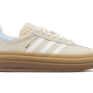 Adidas Women's Gazelle Bold Cream Sneakers